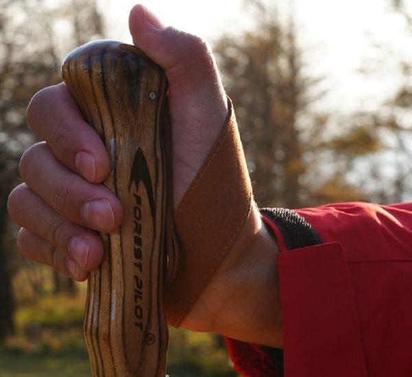 Trekking Pole - 1pc Pack Sassafras Wood Adjustable&Detachable Hiking or Walking Stick - Image 2